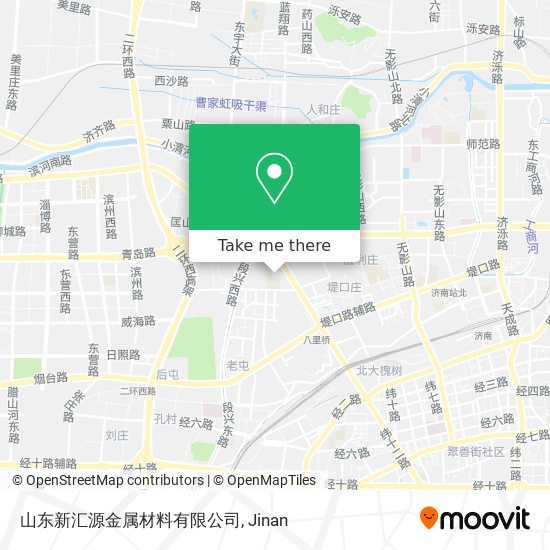 山东新汇源金属材料有限公司 map