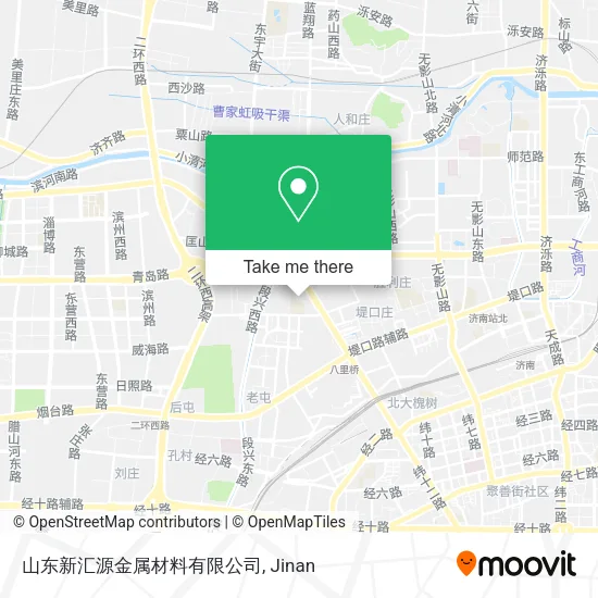 山东新汇源金属材料有限公司 map