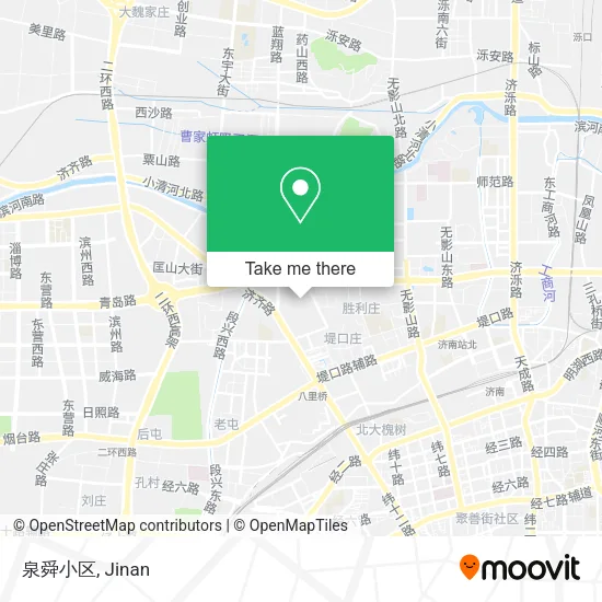 泉舜小区 map