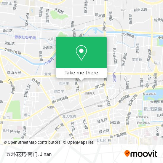 五环花苑-南门 map