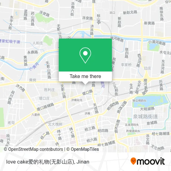 love cake爱的礼物(无影山店) map