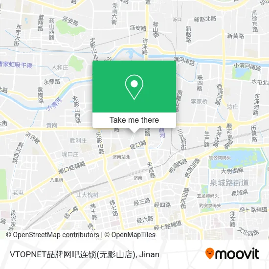 VTOPNET品牌网吧连锁(无影山店) map