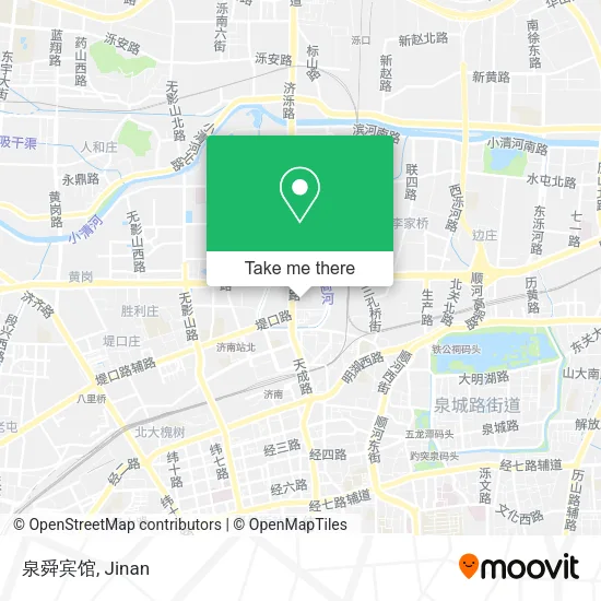 泉舜宾馆 map