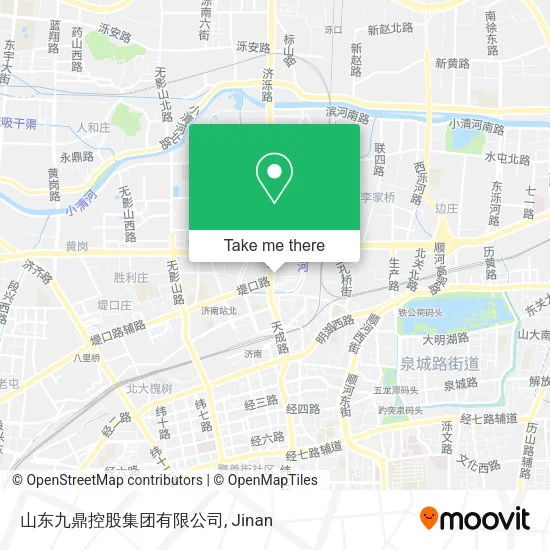 山东九鼎控股集团有限公司 map
