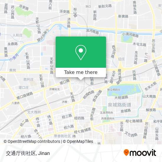交通厅街社区 map