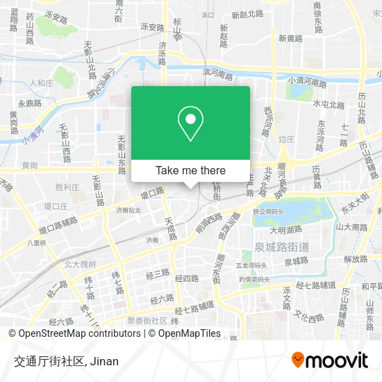 交通厅街社区 map