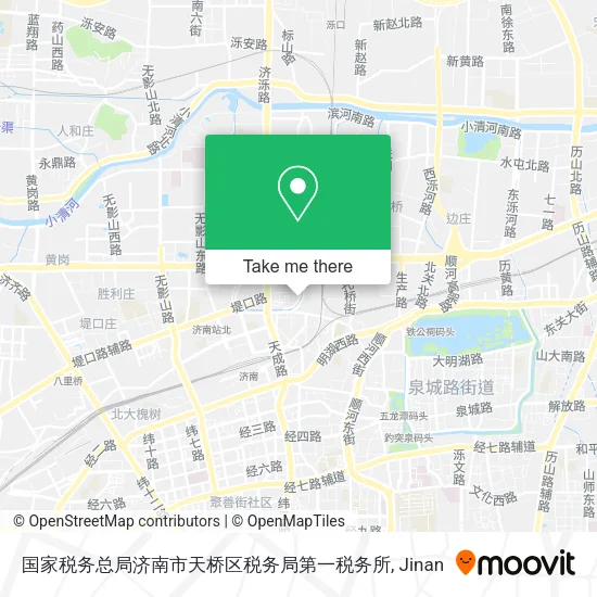国家税务总局济南市天桥区税务局第一税务所 map