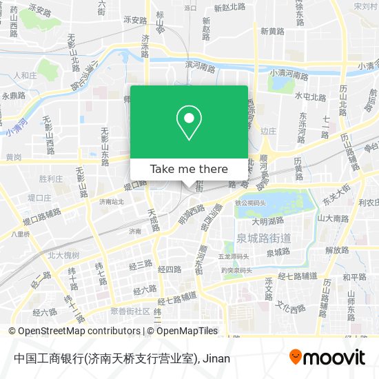 中国工商银行(济南天桥支行营业室) map