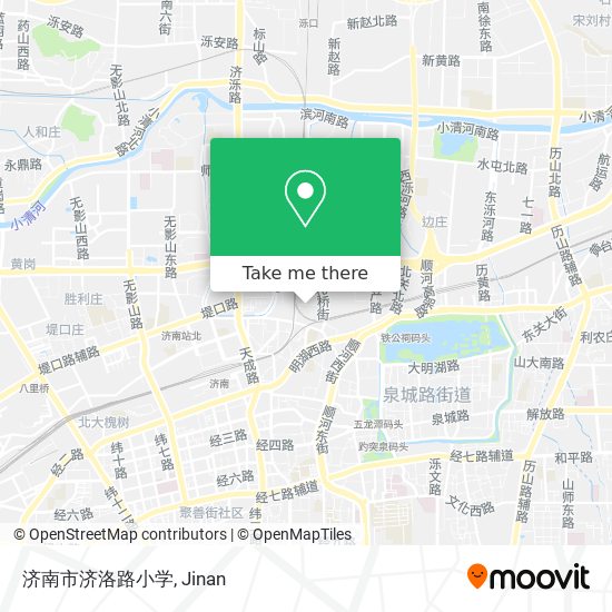 济南市济洛路小学 map