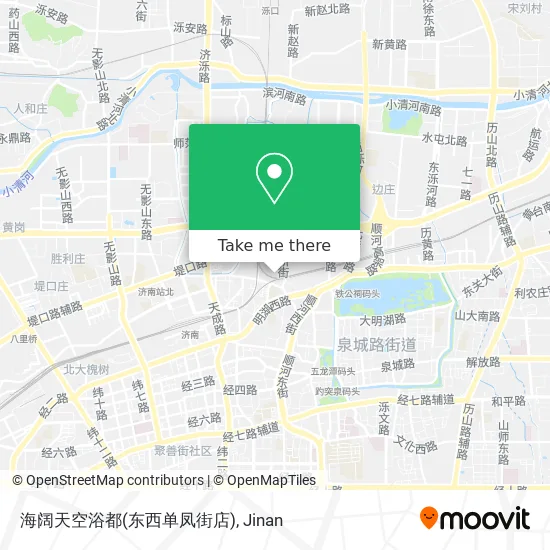 海阔天空浴都(东西单凤街店) map