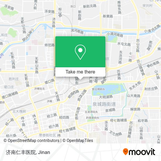 济南仁丰医院 map