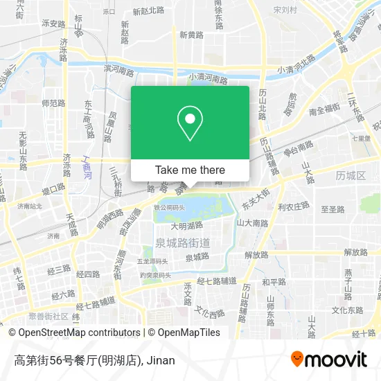 高第街56号餐厅(明湖店) map
