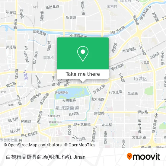 白鹤精品厨具商场(明湖北路) map