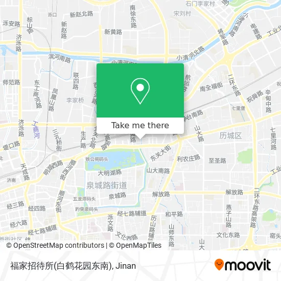 福家招待所(白鹤花园东南) map