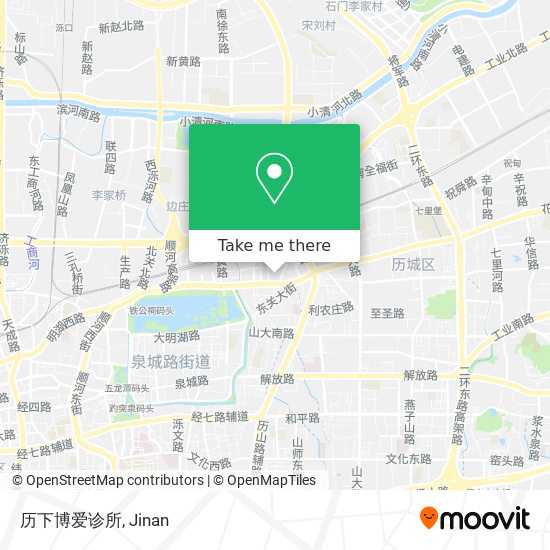 历下博爱诊所 map