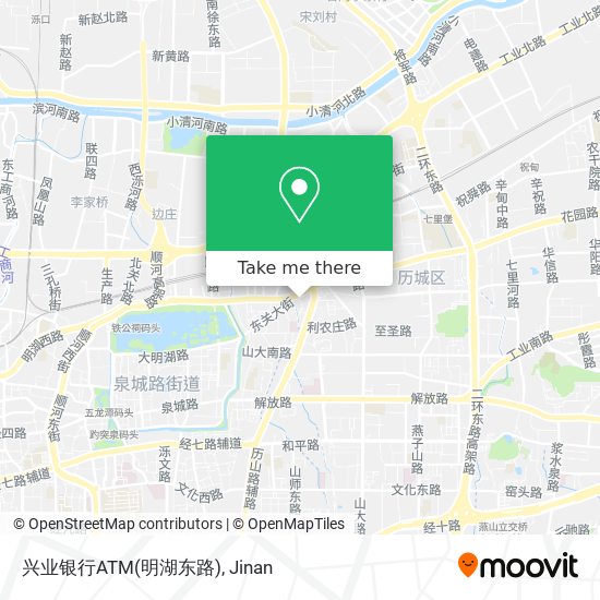 兴业银行ATM(明湖东路) map