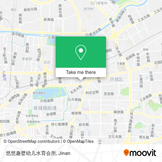 悠悠趣婴幼儿水育会所 map