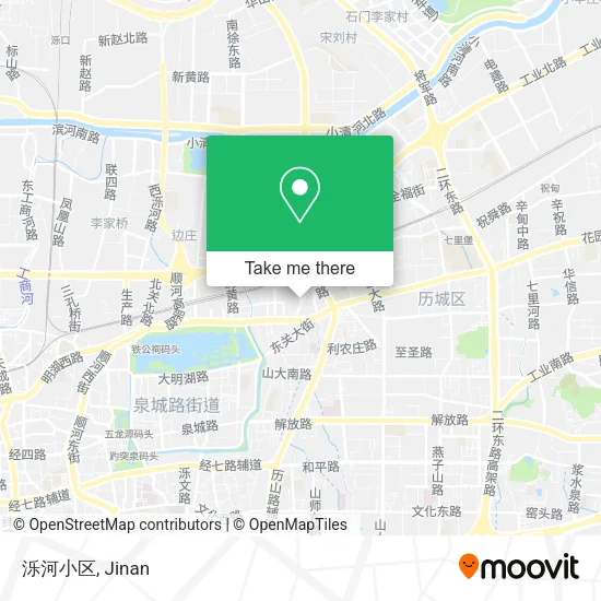 泺河小区 map