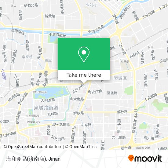 海和食品(济南店) map