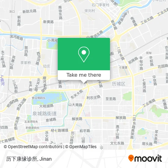 历下康缘诊所 map