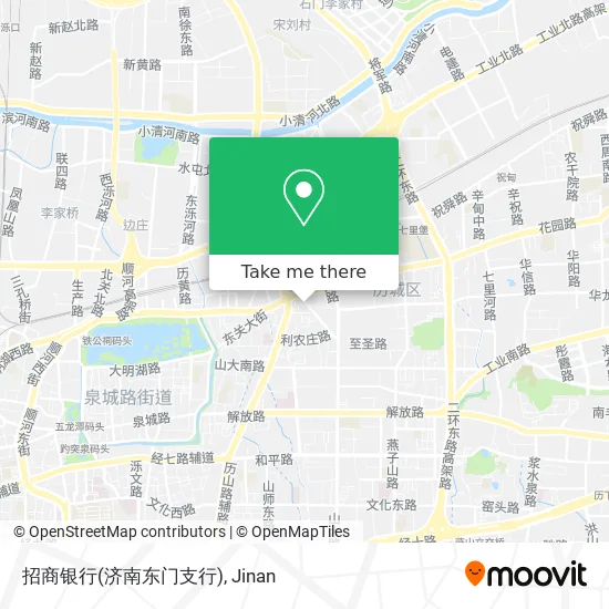 招商银行(济南东门支行) map