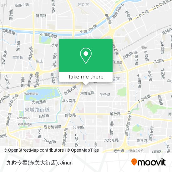 九羚专卖(东关大街店) map