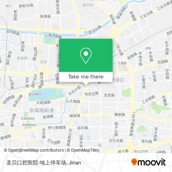 圣贝口腔医院-地上停车场 map