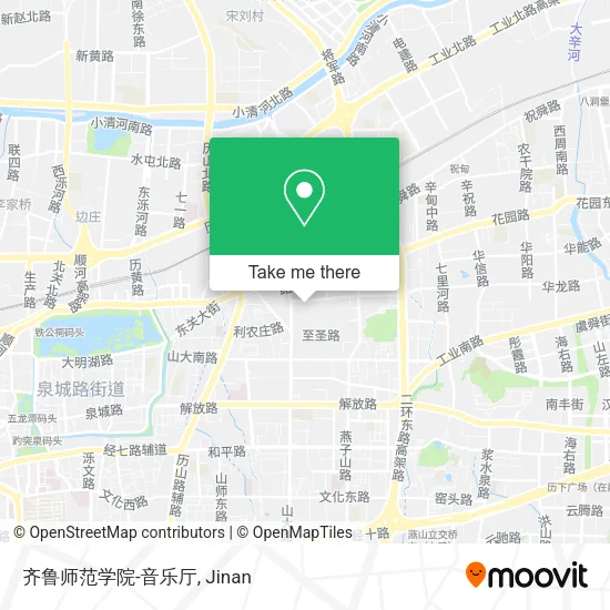 齐鲁师范学院-音乐厅 map
