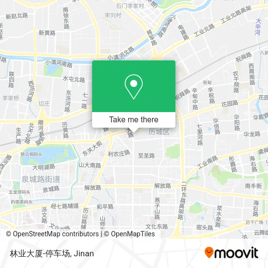 林业大厦-停车场 map