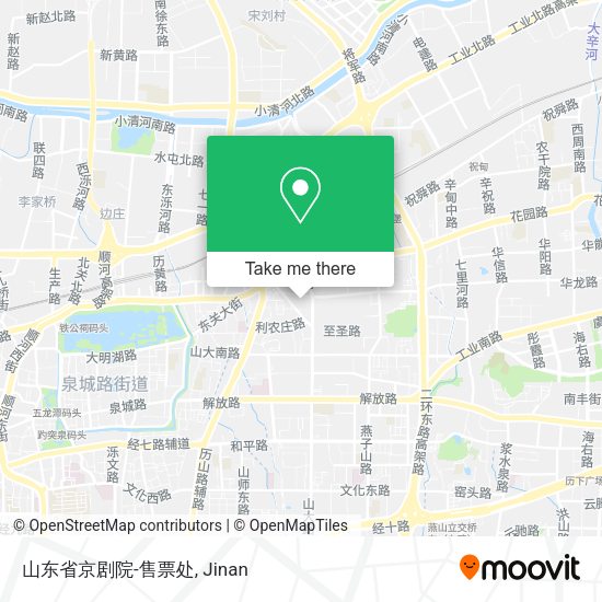 山东省京剧院-售票处 map
