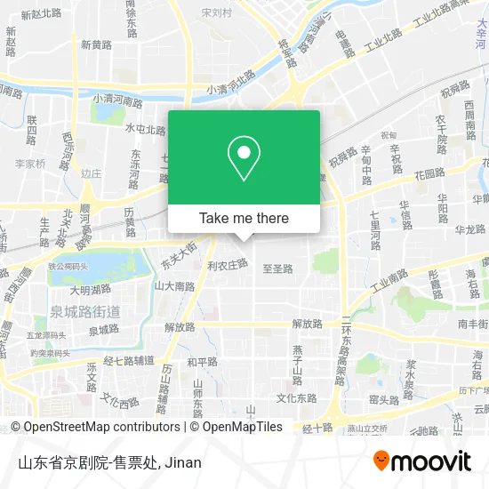 山东省京剧院-售票处 map