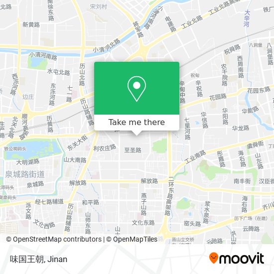 味国王朝 map