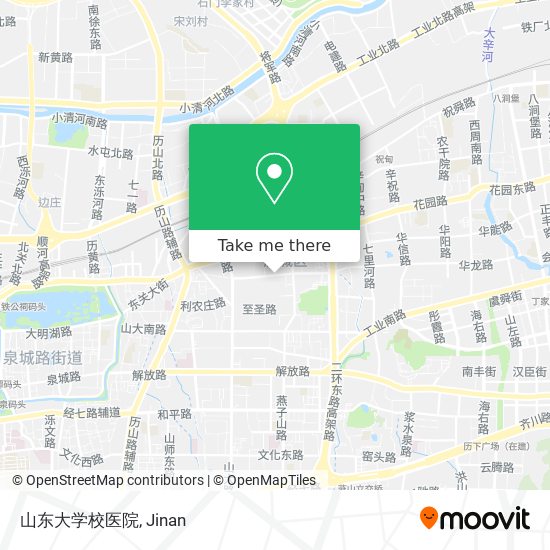 山东大学校医院 map