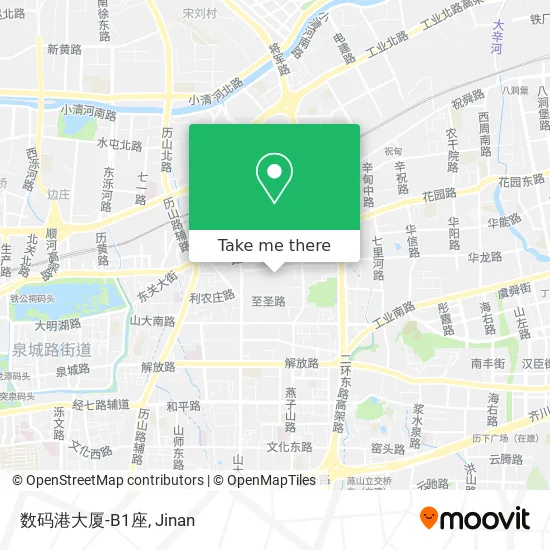 数码港大厦-B1座 map