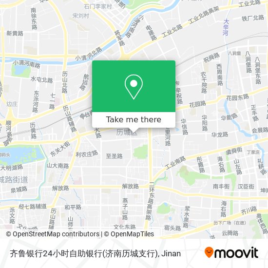 齐鲁银行24小时自助银行(济南历城支行) map