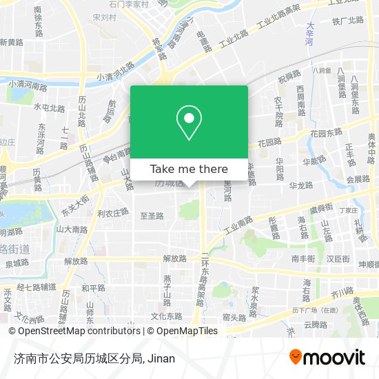 济南市公安局历城区分局 map