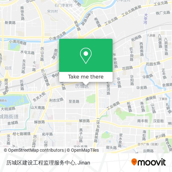 历城区建设工程监理服务中心 map