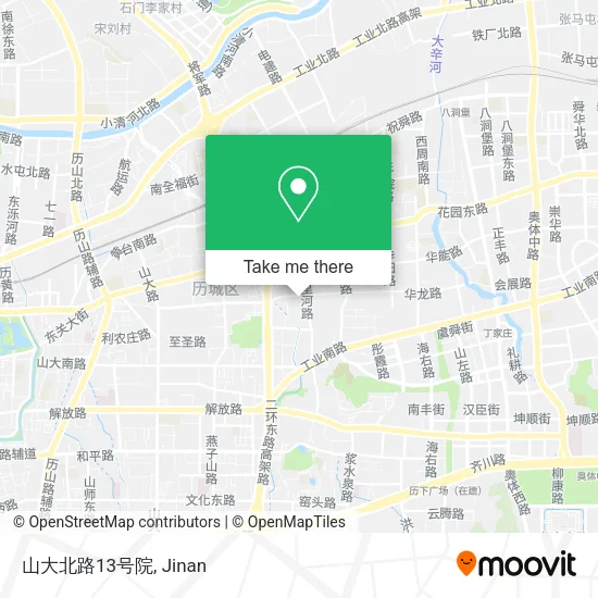 山大北路13号院 map
