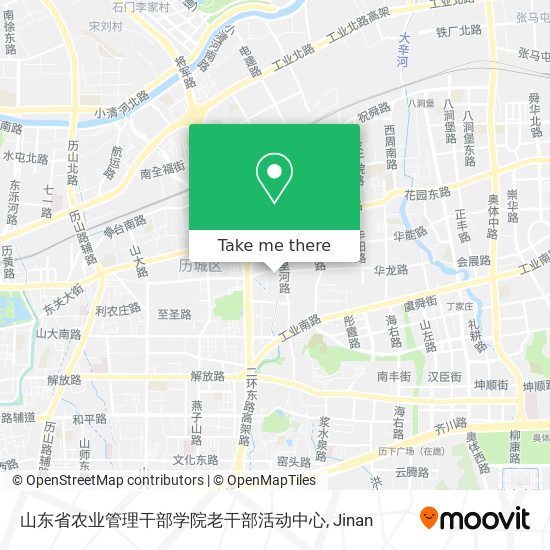 山东省农业管理干部学院老干部活动中心 map