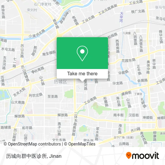 历城向群中医诊所 map