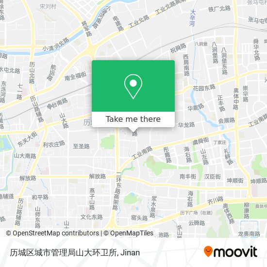 历城区城市管理局山大环卫所 map