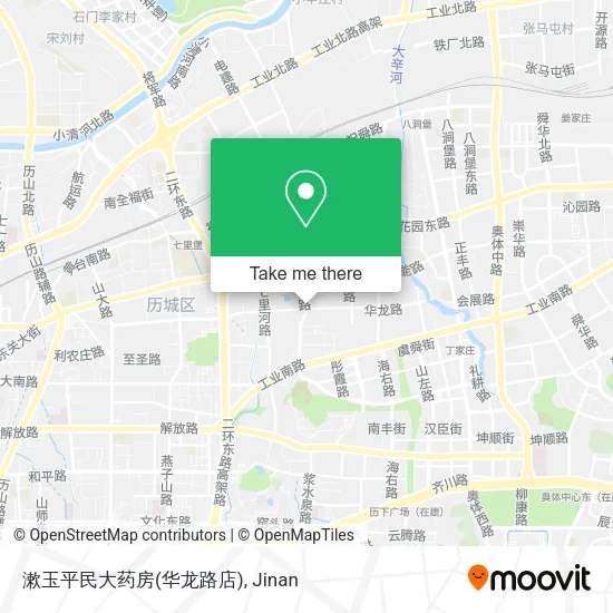 漱玉平民大药房(华龙路店) map
