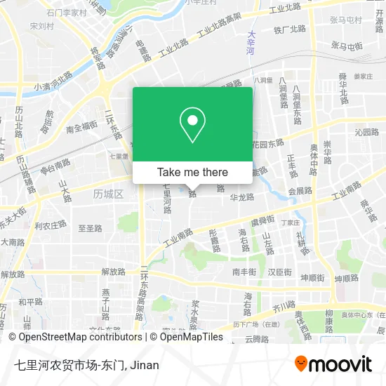 七里河农贸市场-东门 map