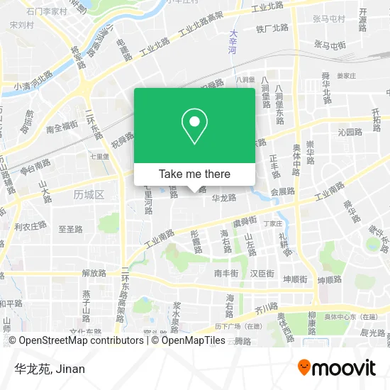 华龙苑 map