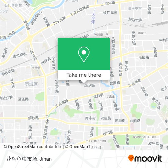 花鸟鱼虫市场 map