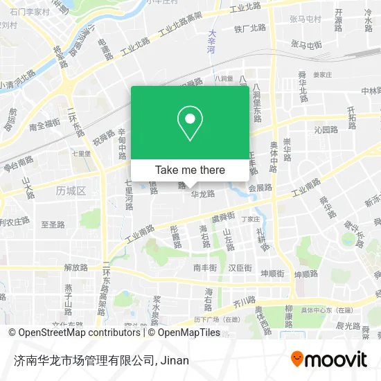 济南华龙市场管理有限公司 map