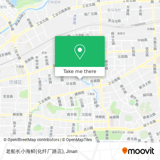 老船长小海鲜(化纤厂路店) map