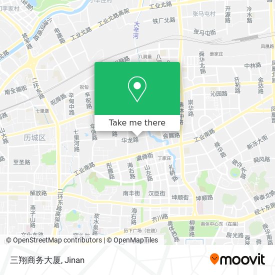 三翔商务大厦 map