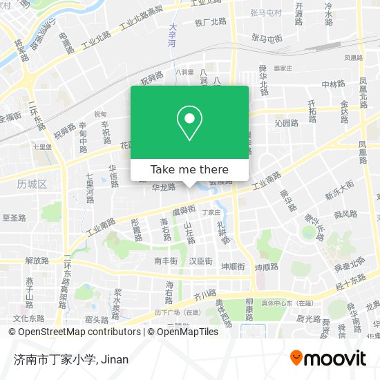 济南市丁家小学 map