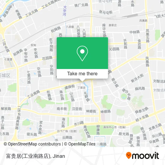 富贵居(工业南路店) map